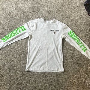 Optical illusion long sleeve top. Small. Pacsun.